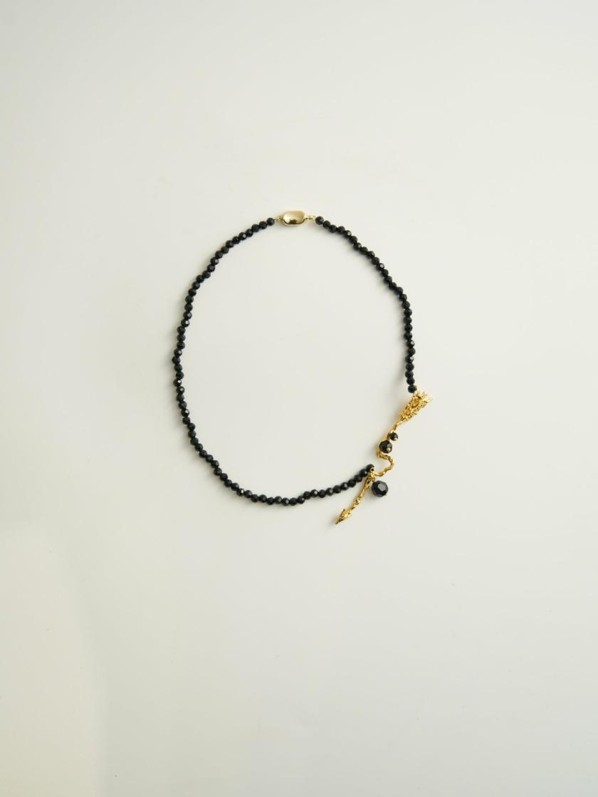 Necklaces | Black Arrow Gemstone Necklace Jewelry Black