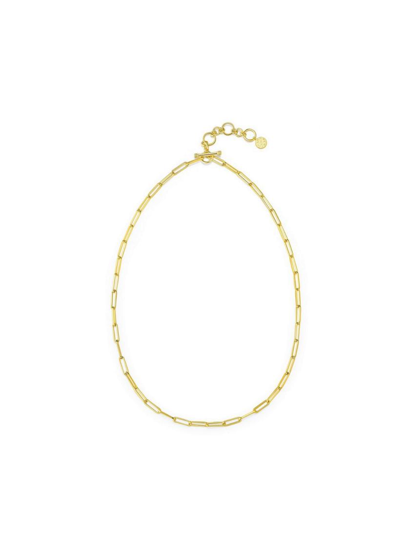 Necklaces | Blissful Time Necklace- Block Chain Jewelry gold