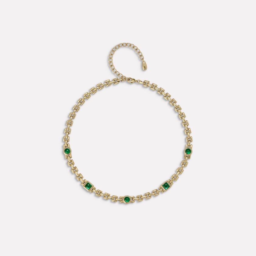 Necklaces | Byzantine Empire Green Necklace Jewelry Necklaces