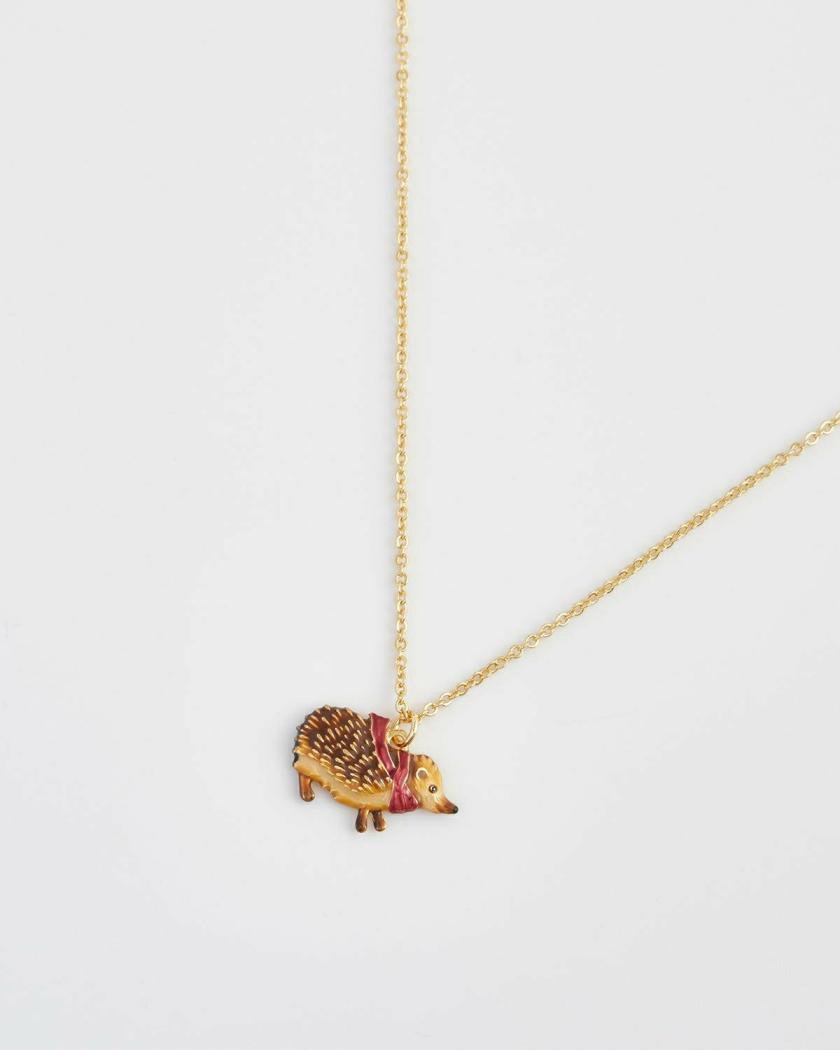 Necklaces | Cosy Hedgehog Charm Necklace Jewelry Necklaces