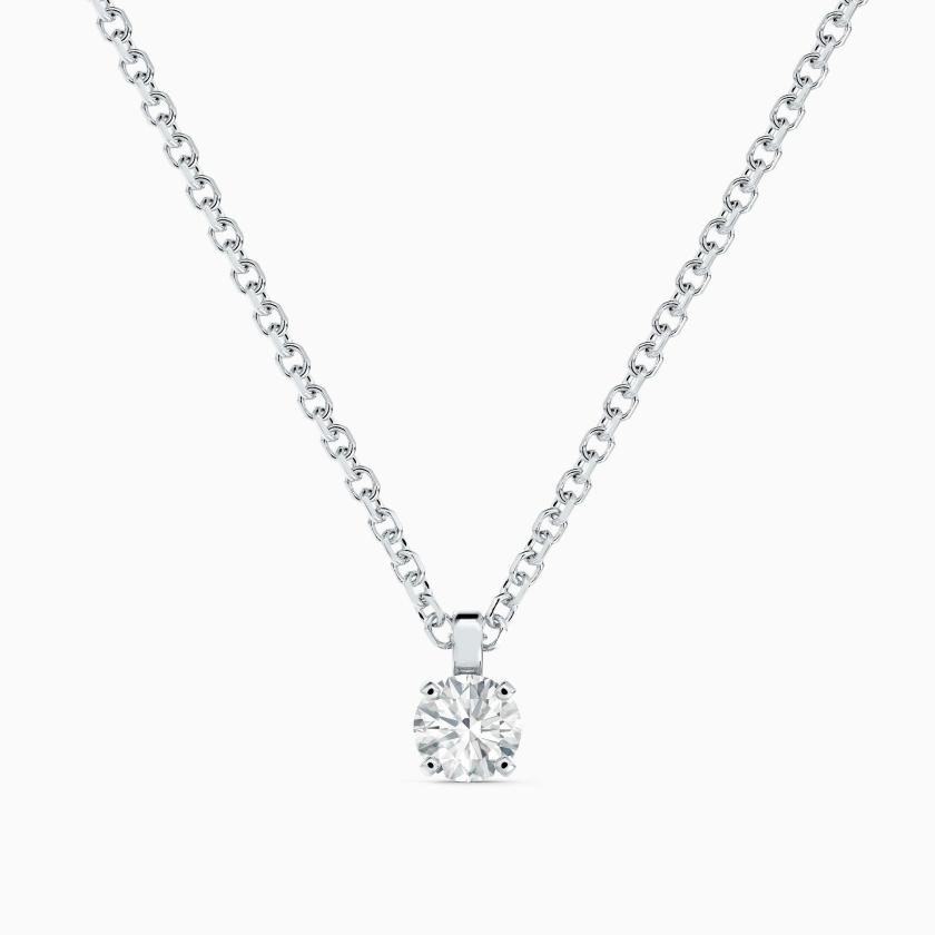 Necklaces | Db Classic Round Brilliant Diamond Pendant Jewelry Necklaces