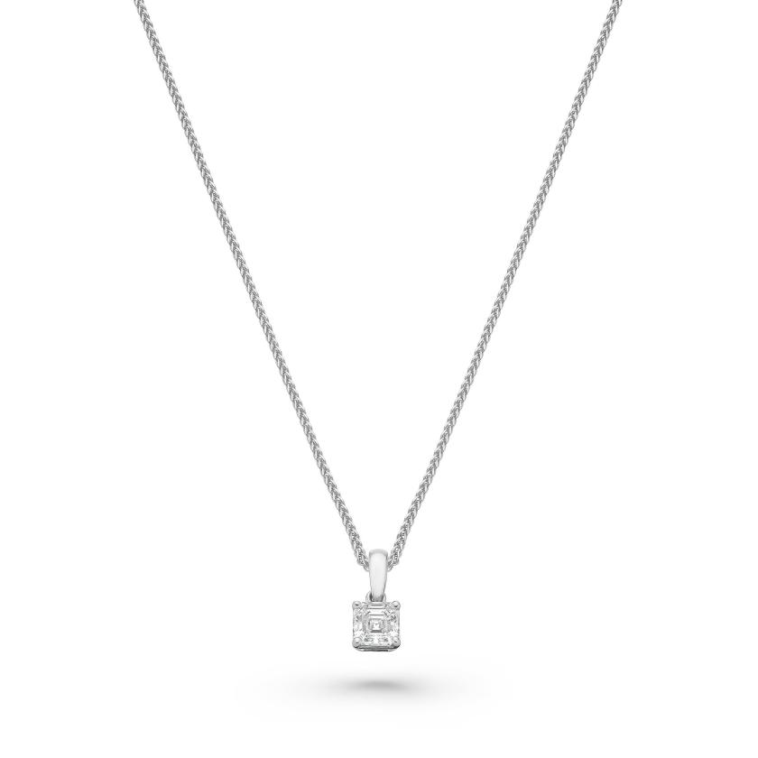 Necklaces | Diamond Pendant In Platinum Jewelry Necklaces