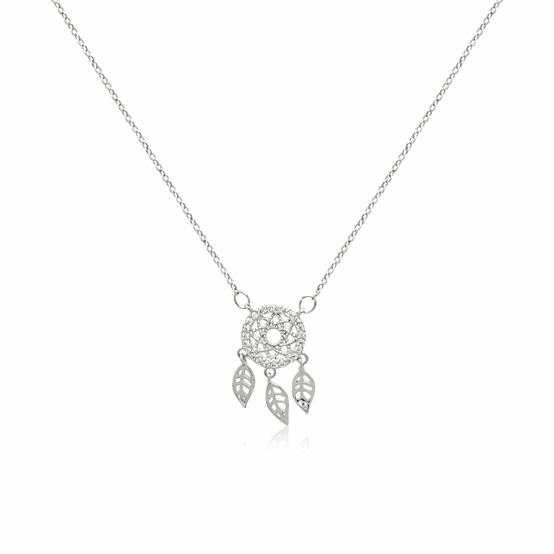 Necklaces | Dream Catcher Cubic Zirconia Necklace Jewelry Necklaces