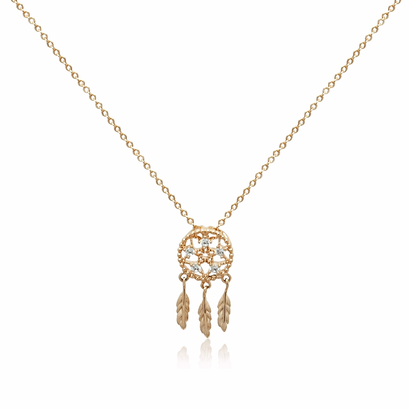 Necklaces | Dream Catcher Cubic Zirconia Necklace Jewelry Necklaces