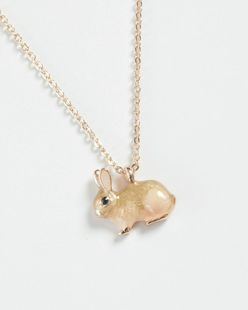 Necklaces | Enamel Rabbit Short Necklace Jewelry Necklaces