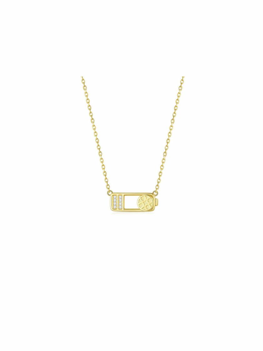 Necklaces | Energy Lock Necklace Jewelry gold