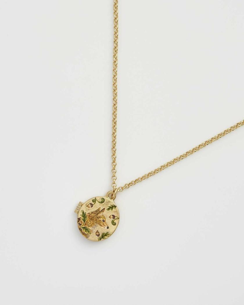 Necklaces | Fox & Acorn Locket Jewelry Necklaces