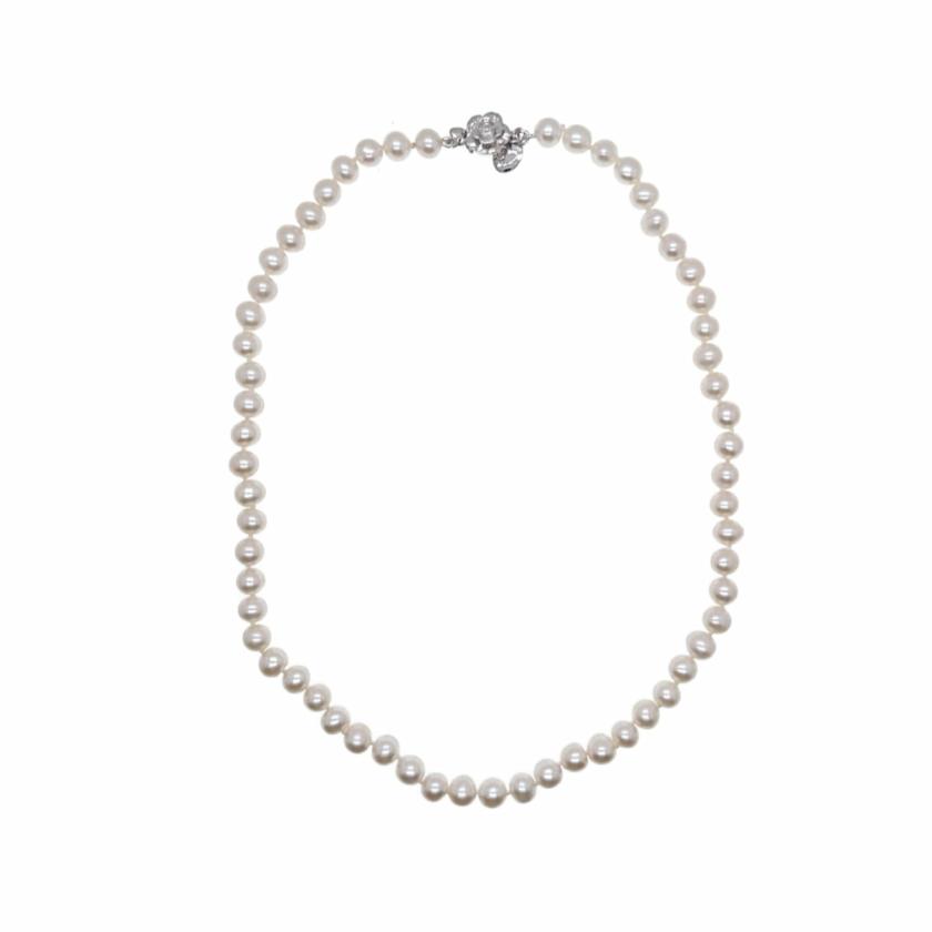 Necklaces | Freshwater Pearl 15.5" Necklace Jewelry Necklaces