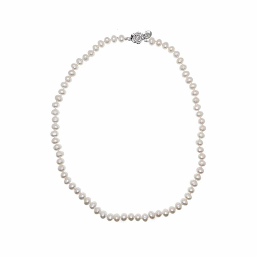 Necklaces | Freshwater Pearl 17" Necklace Jewelry Necklaces