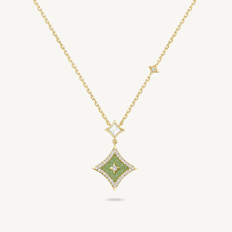 Necklaces | Green Sandstone Necklace Jewelry Necklaces