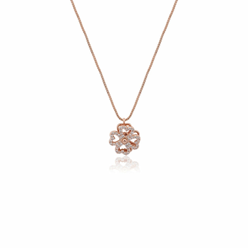 Necklaces | Heart Cubic Zirconia Necklace Jewelry Necklaces