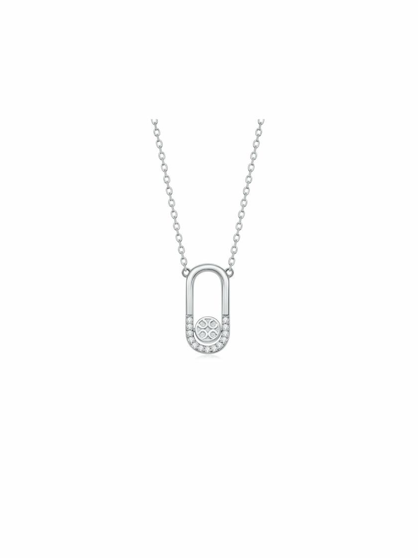 Necklaces | Luck Lock Necklace (White) Jewelry Necklaces