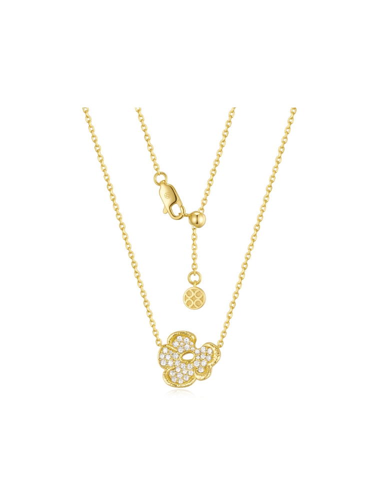 Necklaces | Lucky Flower Necklace Jewelry gold