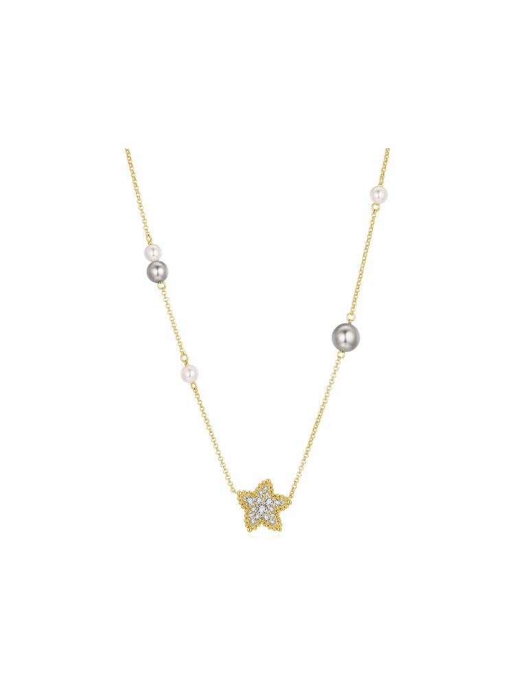 Necklaces | Lucky Starfish Necklace Jewelry gold