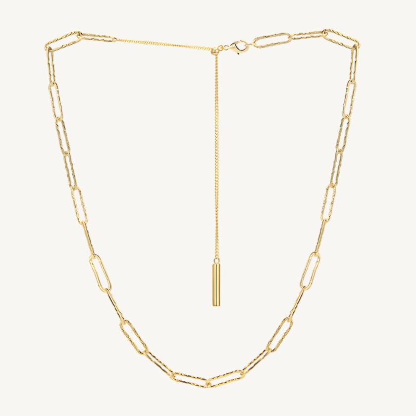 Necklaces | Mix And Match Paperclip Chain Necklace Jewelry gold