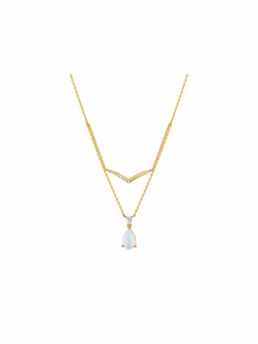 Necklaces | Mystic Necklace (V Shape) Jewelry gold