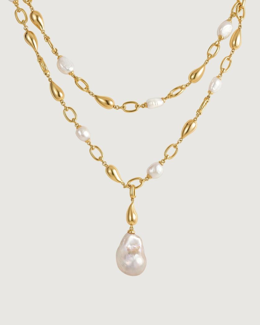 Necklaces | One To Wear Baroque Pearl Necklace Jewelry Necklaces