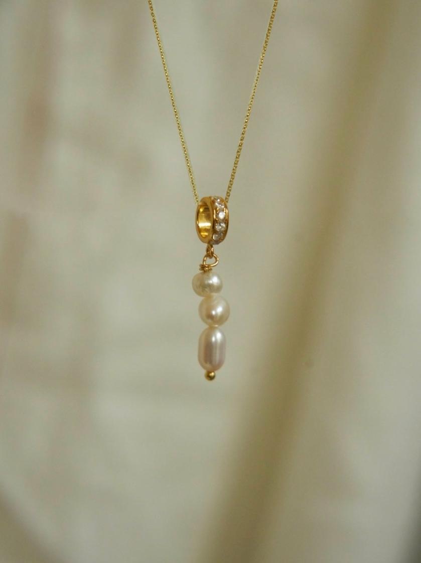 Necklaces | Pearl Pendant With Zircon Jewelry Necklaces