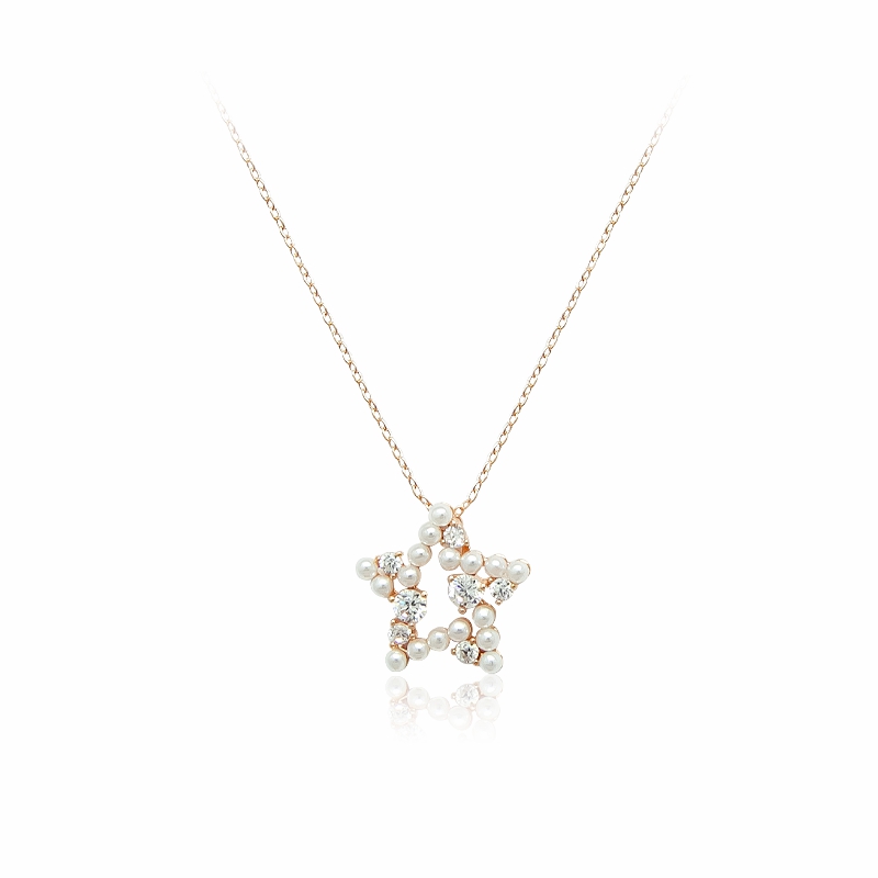 Necklaces | Pearl  Star Pendant Necklace Jewelry Necklaces