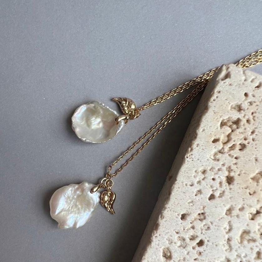 Necklaces | Petal Pearl Necklace Jewelry Necklaces