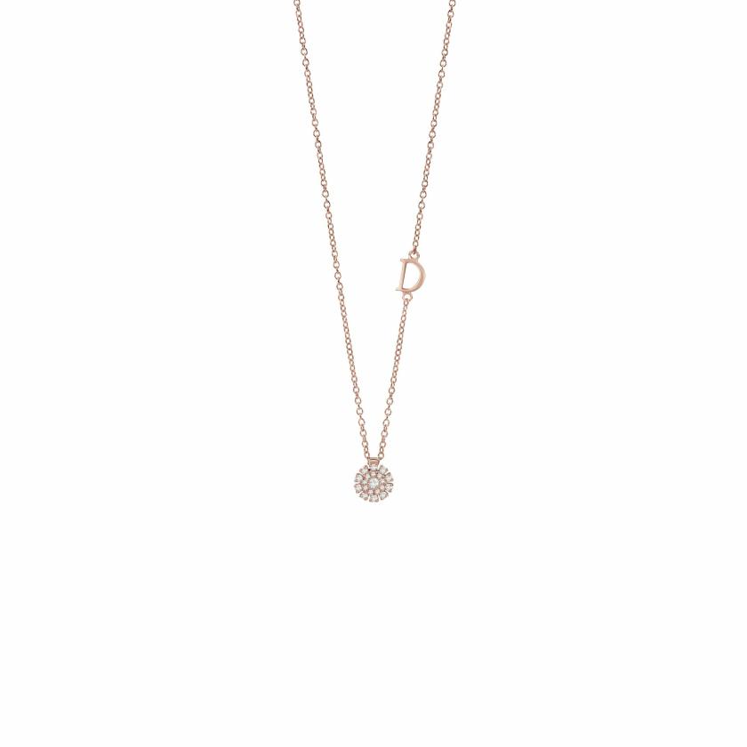 Necklaces | Pink Gold And Diamonds Necklace Jewelry Necklaces