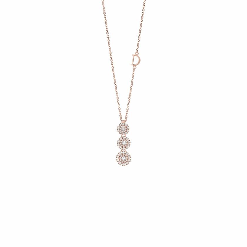 Necklaces | Pink Gold And Diamonds Necklace Jewelry Necklaces