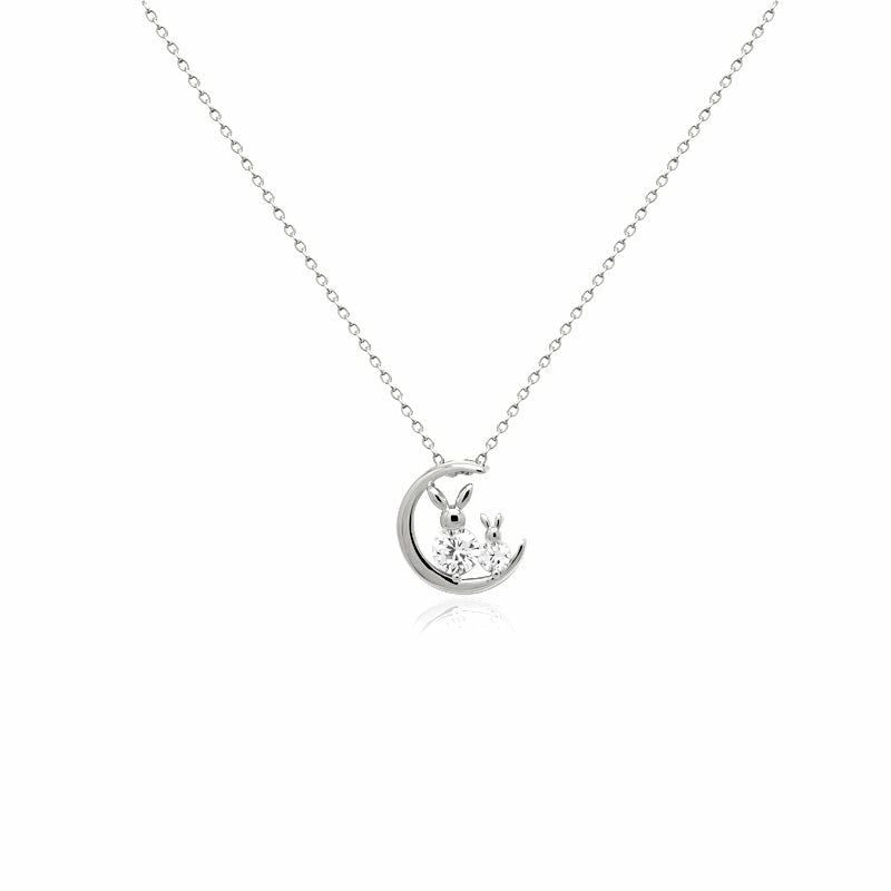 Necklaces | Rabbit Cubic Zirconia Necklace Jewelry Necklaces