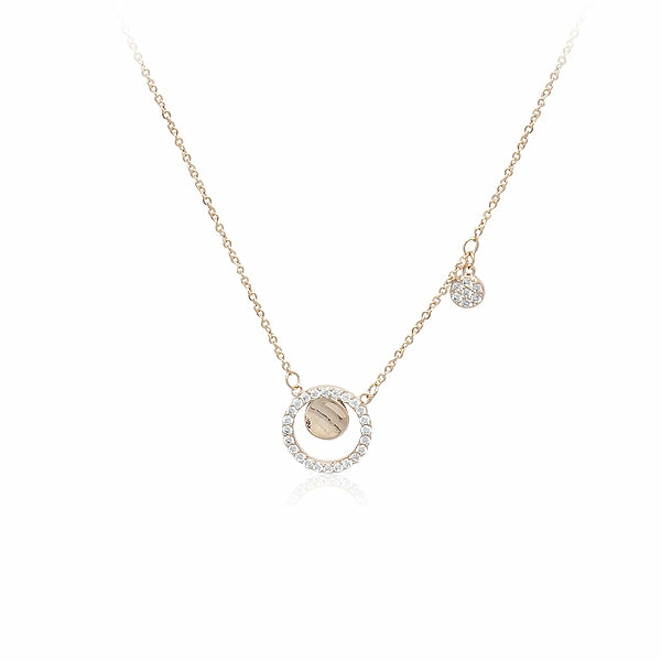 Necklaces | Round Cubic Zirconia Necklace Jewelry Necklaces