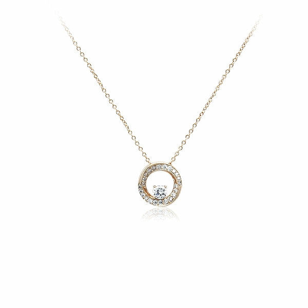 Necklaces | Interlocking Cubic Zirconia Necklace Jewelry Necklaces