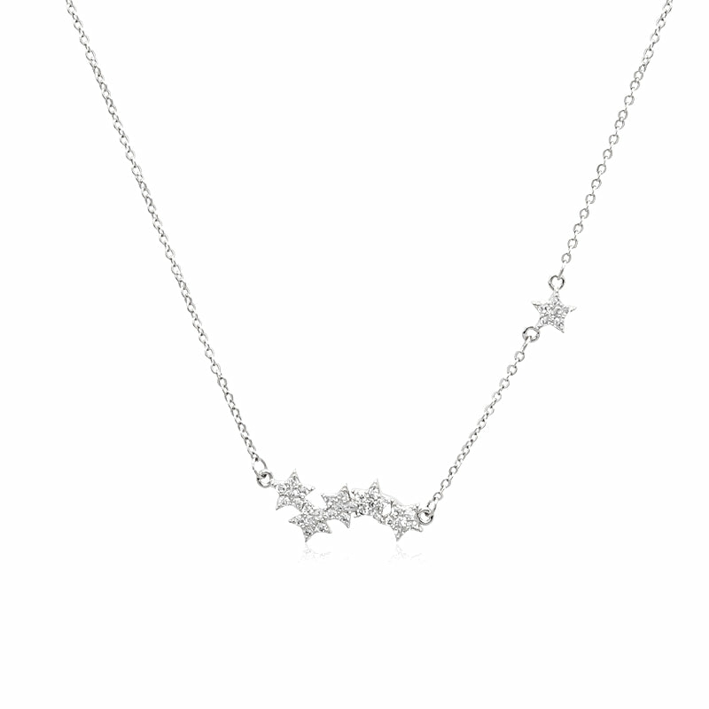 Necklaces | Star Cubic Zirconia Necklace Jewelry Necklaces