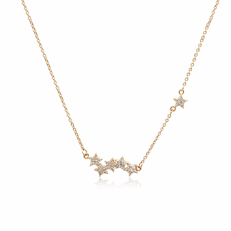 Necklaces | Star Cubic Zirconia Necklace Jewelry Necklaces