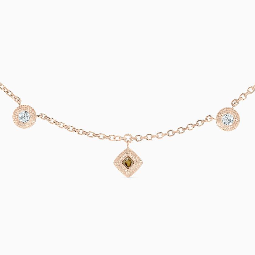 Necklaces | Talisman Charm Necklace In Rose Gold Jewelry Necklaces