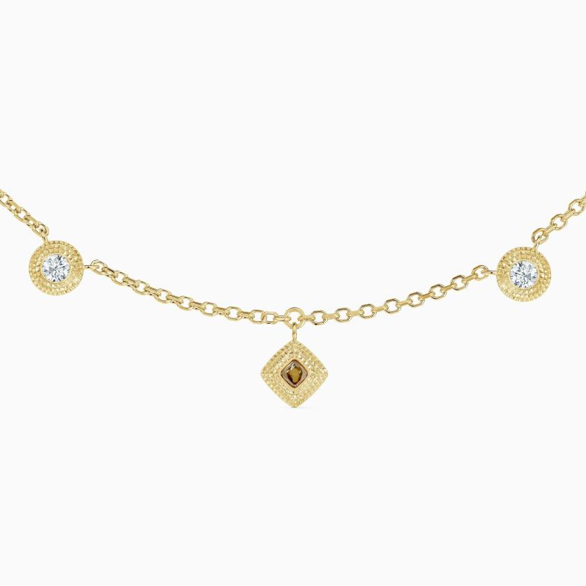 Necklaces | Talisman Charm Necklace In Yellow Gold Jewelry Necklaces