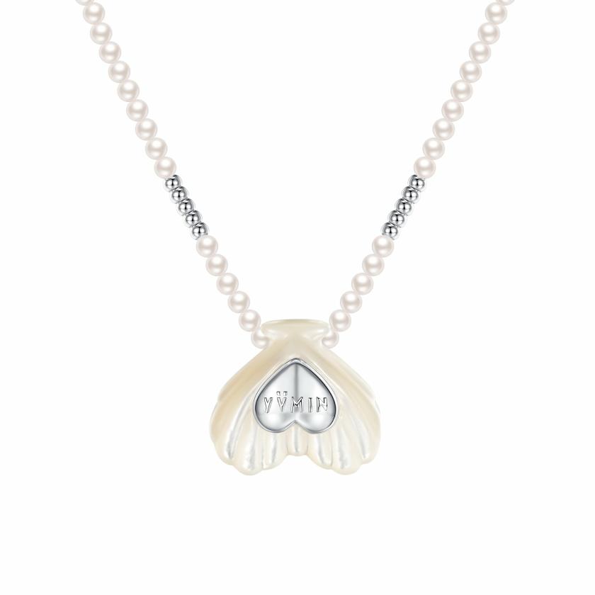 Necklaces | Tasty / Heart Shape Shell Pendant Pearl Necklace Jewelry Necklaces