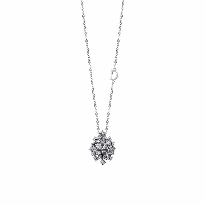 Necklaces | White Gold And Diamond Necklace Jewelry Necklaces