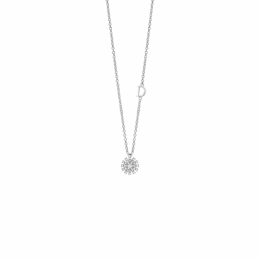 Necklaces | White Gold And Diamonds Necklace, 8 Mm. Jewelry Necklaces