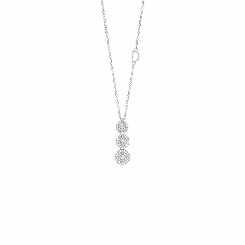 Necklaces | Classic Pearl And Diamond Pendant In 18Ct White Gold Jewelry Necklaces