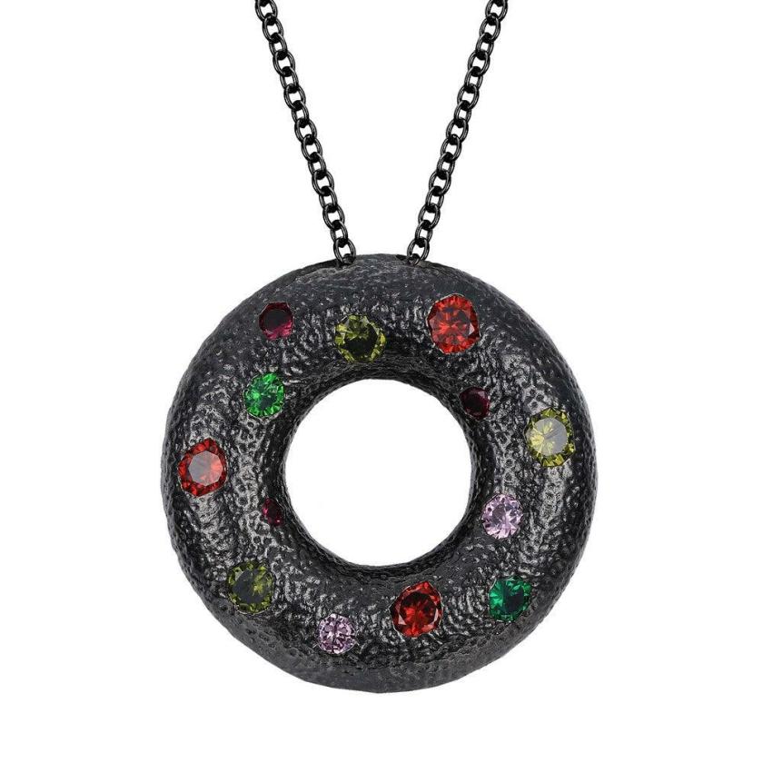 Pendants | Halo Pendant – Large (Ebony) Jewelry Pendants