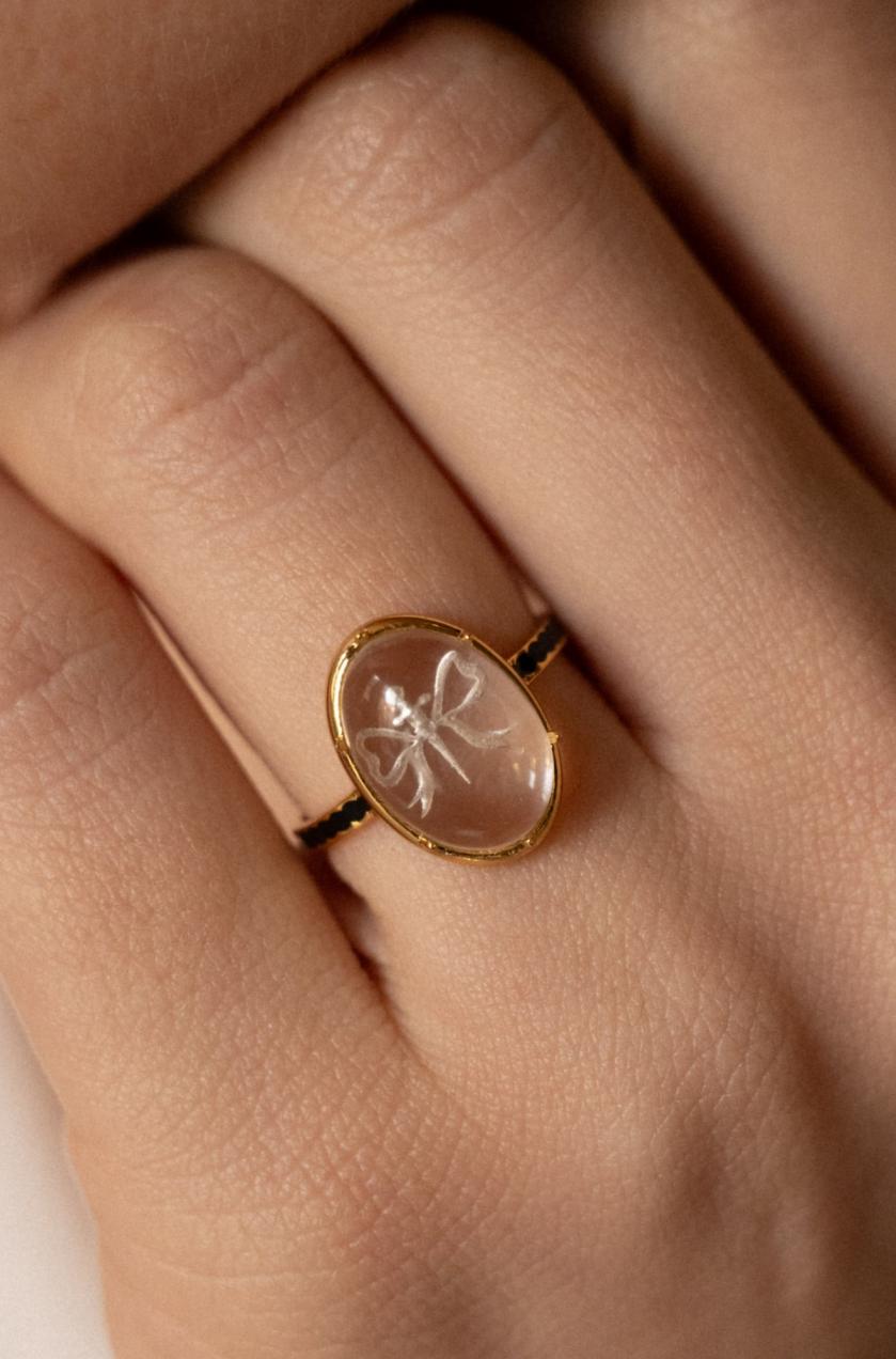 Rings | Amber Ring Jewelry gold