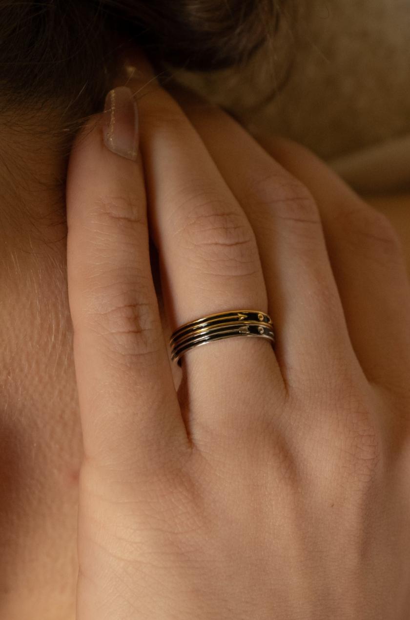 Rings | Arrow Thin Ring Jewelry gold