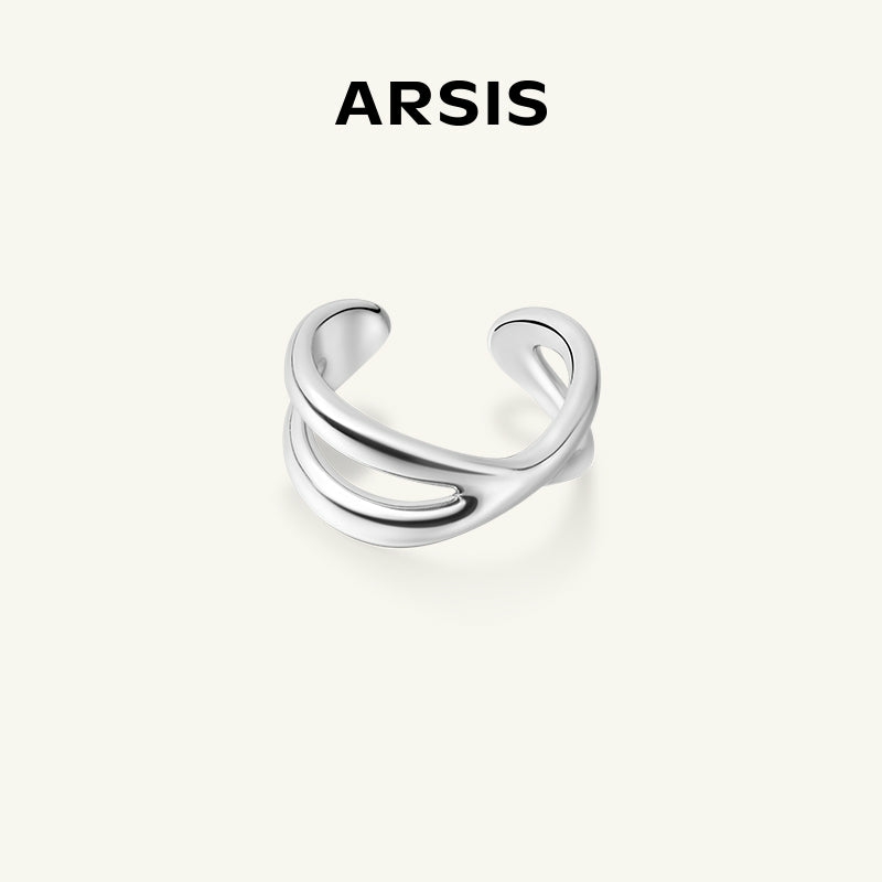 Rings | Crafted Spiral Open Ring Jewelry Double-Layer / US 7