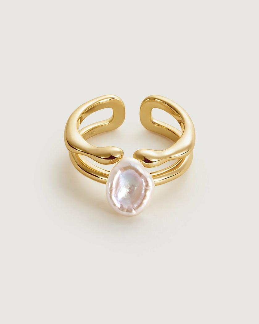 Rings | Floriography Jasmine Pearl Ring Jewelry Rings