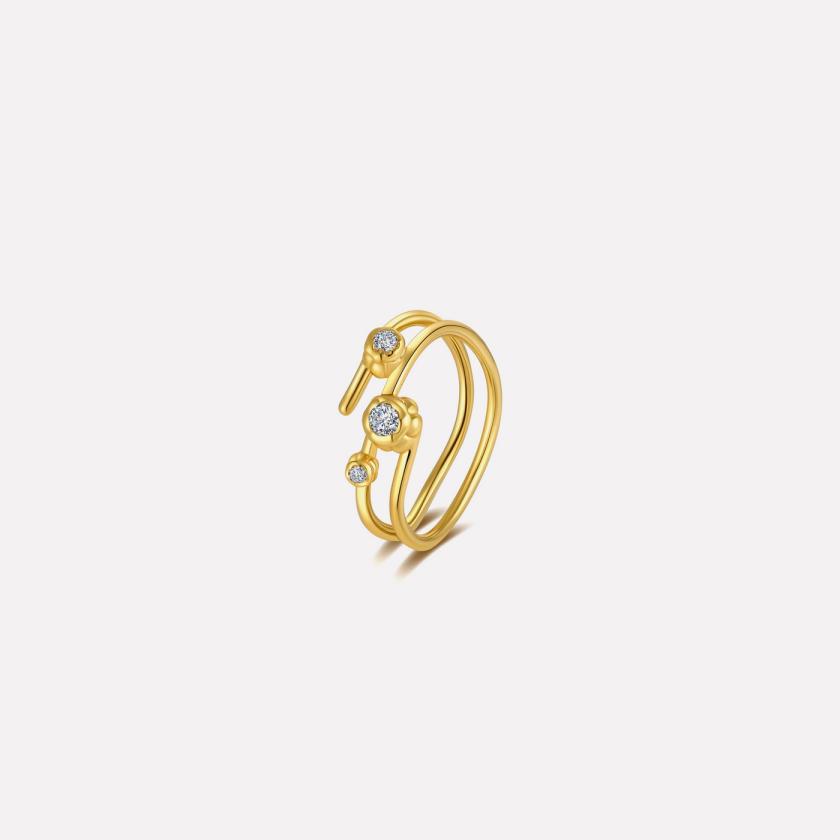 Rings | Gold Plated Lily Of The Valley Ring Jewelry Rings