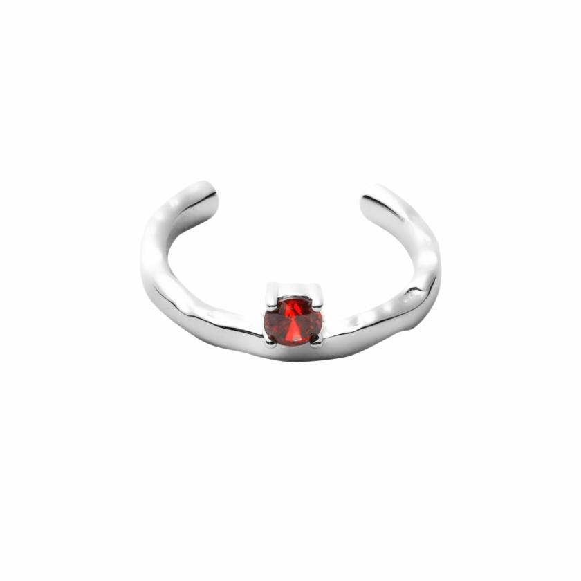 Rings | Me Red Zircon Ring Jewelry Rings