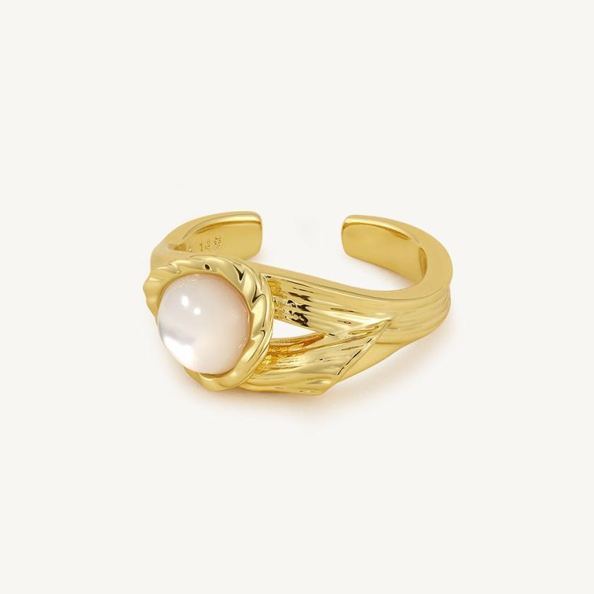 Rings | Mother Of Pearl Moonlight Ring Jewelry gold