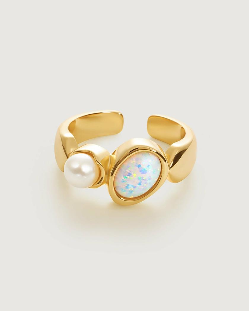 Rings | Opal Pearl Ring Jewelry Rings