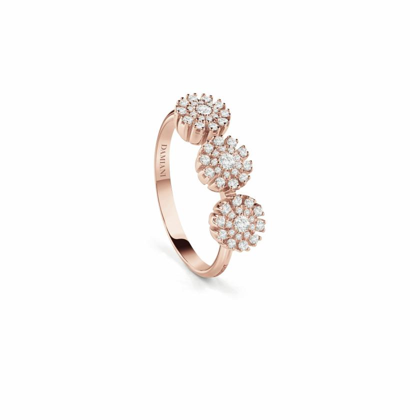 Rings | Pink Gold And Diamonds Ring Jewelry Rings