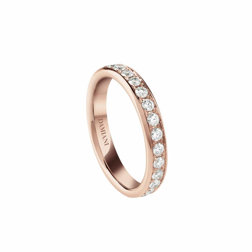 Rings | Pink Gold And Diamonds Ring Jewelry Rings