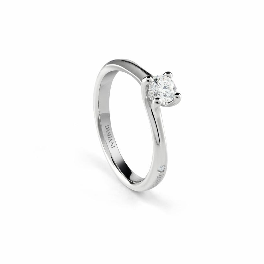 Rings | Platinum Engagement Ring With 0,15-Carat Diamond, Colour G, Clarity Vs Jewelry Rings