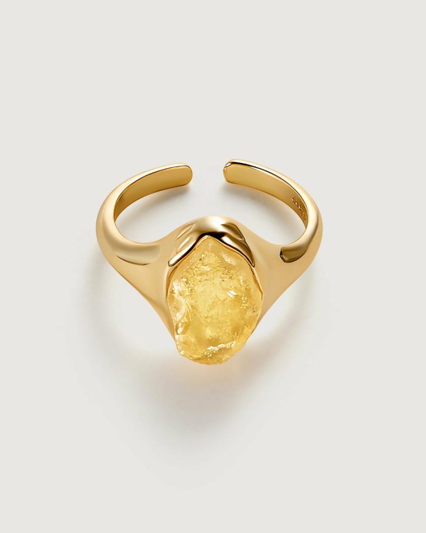 Rings | Raw Crystal Ring Jewelry Citrine